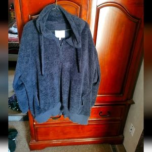 Half zip  over sized sweatshirt